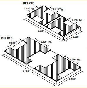 DF Style are dual pad mounting substrates